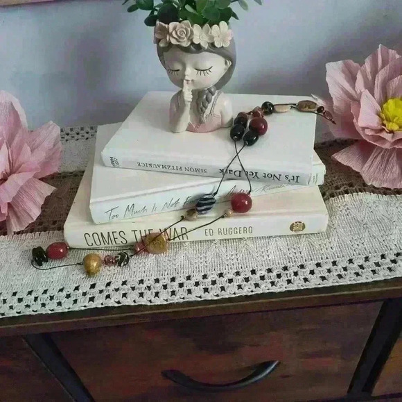 Glass Bead Necklace - Picture 1 of 2